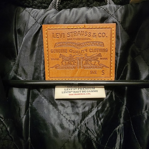 Levi's Denim Sherpa Jacket - Picture 3 of 3